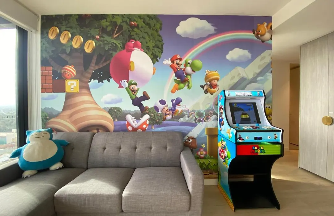 Nintendo Theme-Adelaide Cbd-King Bed-Gym-Bbq-1