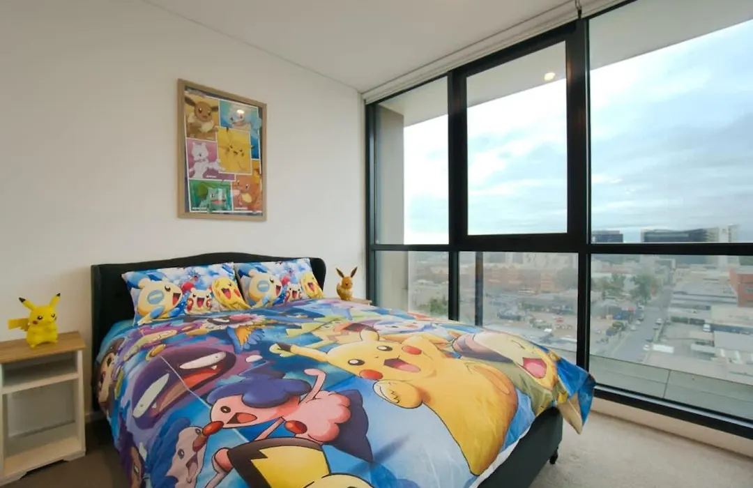 Pokemon Inspired Apt -Pool-Gym-Sauna-Steam Room-1