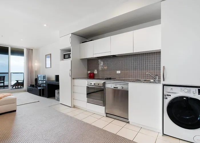 Pier 216 - Ocean View 1Br Private Balcony Apartment Adelaide