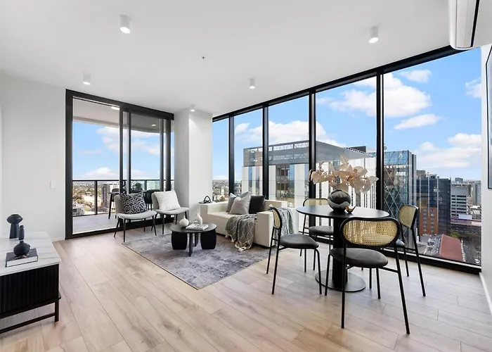 City Sky View Self Service Apartment Free Parking Adelaide